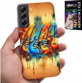 ETUI DO SAMSUNG GALAXY S22 PLUS - GITARA ELEKTRYCZNA, ROCK AND ROLL, METAL