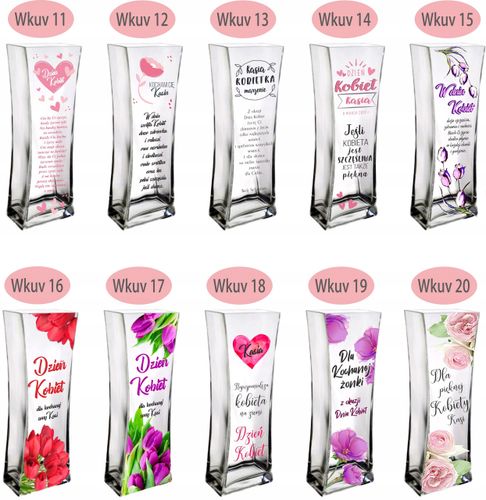 Wazon prezent na Dzień Kobiet dla Kobiety nadruk na Arena.pl