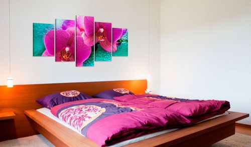 Obraz - Exotic orchids Rozmiar - 100x50 na Arena.pl