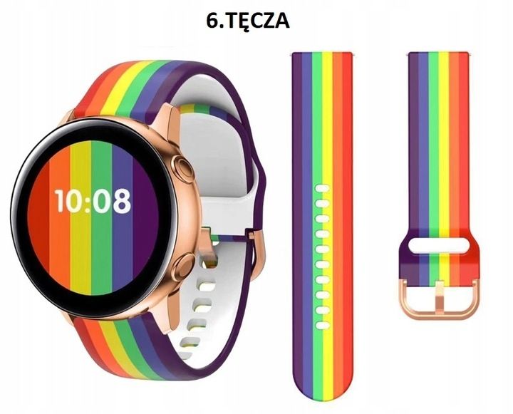 UNIWERSALNY PASEK DO ZEGARKA 20MM TELESKOPY KOLORY zdjęcie 3