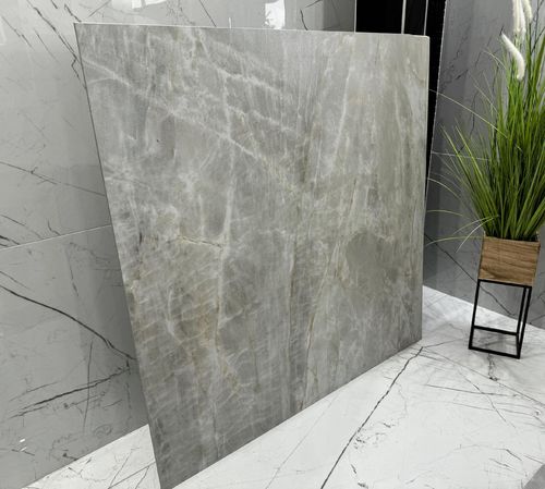 Nowoczesny gres 120x120 matowy jasnoszary, luksusowy kamień WYPRZEDAŻ!!! na Arena.pl