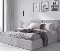 Łóżko 160x200 Tapicerowane Hilton + stelaż