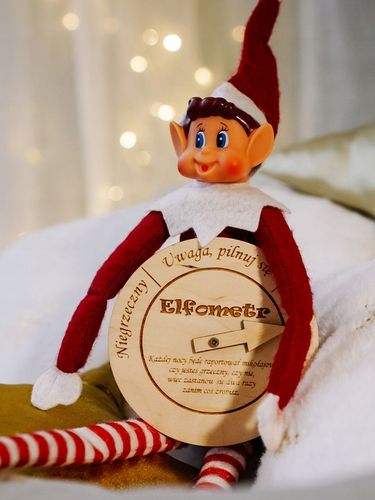 ELF PSOTNIK FIGURKA ZESTAW TABLICZKI DRZWI ZADANIA ADWENTOWE PAKA GADŻETY na Arena.pl