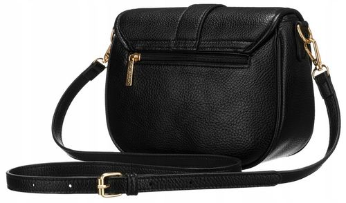 Torebka damska listonoszka PETERSON czarna modna miejska na długim pasku na Arena.pl