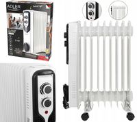 Grzejnik Olejowy (9 żeberek) 2000W ADLER AD 7816