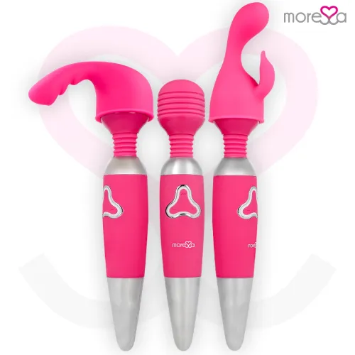 moressa odilon premium - masażer silikonowy usb, 7 trybow, 25 cm na Arena.pl
