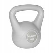 Kettlebell 14kg szary kettle hantel odważnik kula do ćwiczeń ABS Rebel