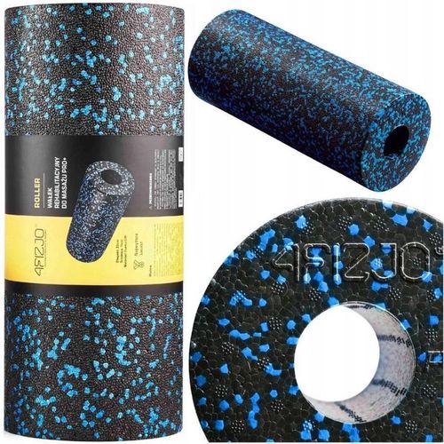 ROLLER WAŁEK DO MASAŻU ĆWICZEŃ PRO+ 33cm niebieski na Arena.pl