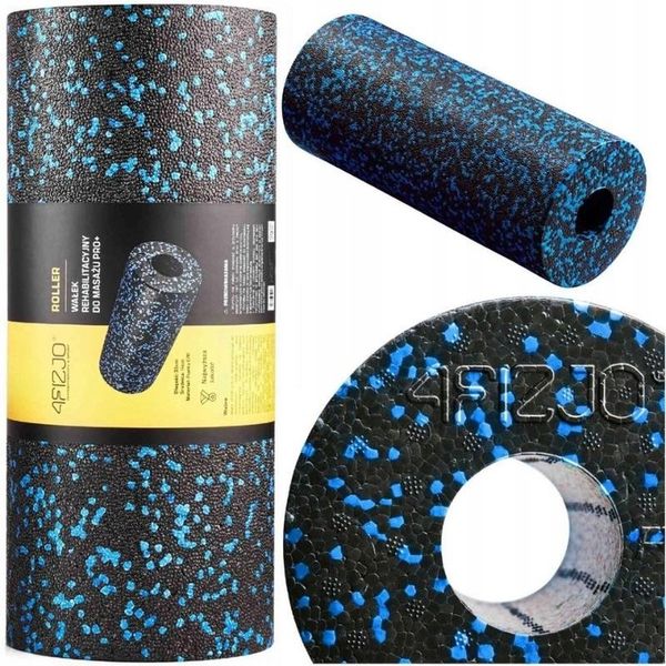 ROLLER WAŁEK DO MASAŻU ĆWICZEŃ PRO+ 33cm niebieski zdjęcie 6