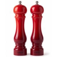 zestaw ręcznych młynków do pieprzu i soli 22cm hage red