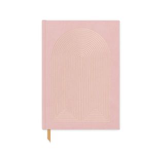 Notatnik 160 stron 'Suede Dusty Pink' | DESIGNWORKS INK