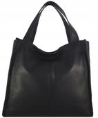 Torebka Skórzana Skóra Naturalna Aktówka Shopper