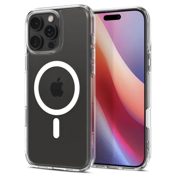 Etui Spigen Ultra Hybrid na iPhone 16 Pro - białe zdjęcie 1