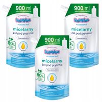 Bambino Rodzina Żel pod Prysznic Micelarny Refill 900ml Zapas x3