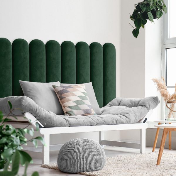 PANELE TAPICEROWANE PŁOTEK BUTELKOWA ZIELEŃ DLA DZIECI 100cm x 30cm zdjęcie 5