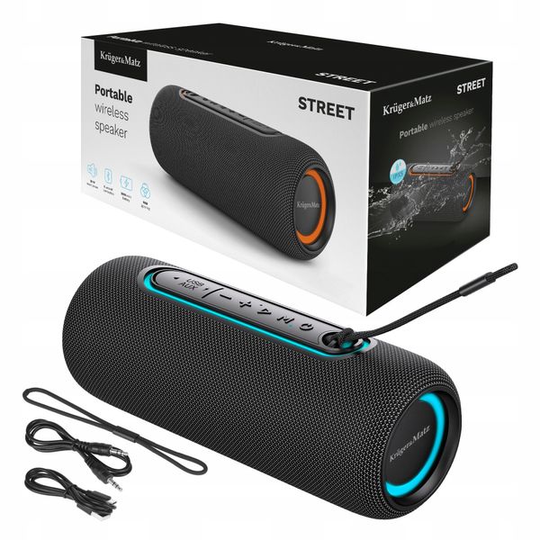 Głośnik Bluetooth 5.0 K&M TWS USB AUX IPX5 20W zdjęcie 1