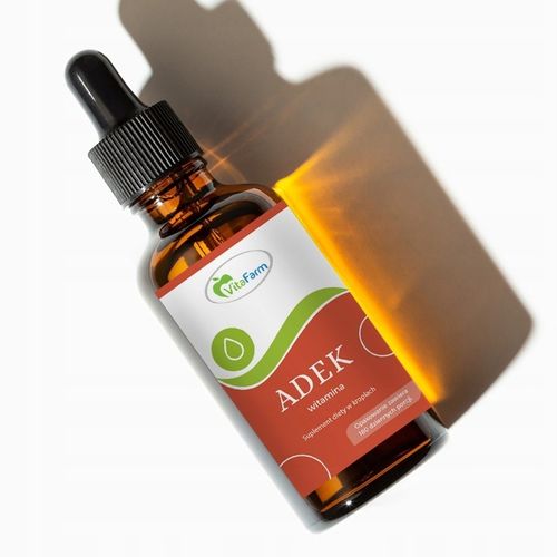 Witamina ADEK (A+D3 2000 IU+E+K2) krople 30 ml na Arena.pl