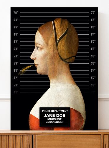 Obraz na płótnie Jane Doe pop art 50x70 cm na Arena.pl