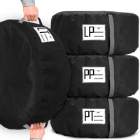 POKROWCE NA KOŁA OPONY 20-23 CALE ZESTAW 4SZT ETUI NA FELGI DWA UCHWYTY