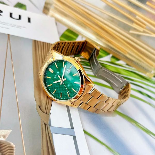 ZEGAREK MĘSKI CASIO MTP-VD03G-3A + BOX zdjęcie 4