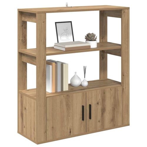 Bufet dąb artisan 30 x 80 x 90 cm Materiał drewnopochodny na Arena.pl