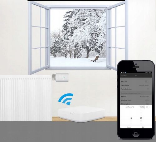 INTELIGENTNA GŁOWICA TERMOSTAT TUYA ZIGBEE WIFI na Arena.pl