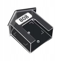 DASZEK OCHRONNY DO DZWONKA BEZPRZEWODOWEGO OSŁONA PRZYCISKU PRZEŹROCZYSTA