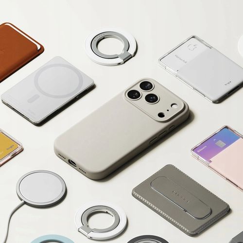 Etui Ringke Silicone Magnetic Magsafe do Iphone 17 Pro Max Stone na Arena.pl