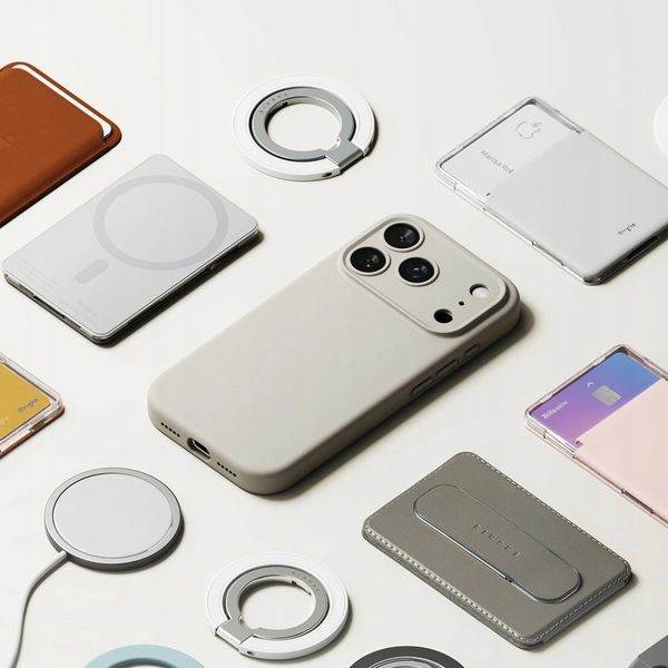Etui Ringke Silicone Magnetic Magsafe do Iphone 17 Pro Max Stone zdjęcie 10