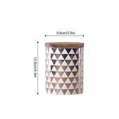 Pojemnik Ceramiczny - Z Pokrywką - NORDIC - Wielofunkcyjny A