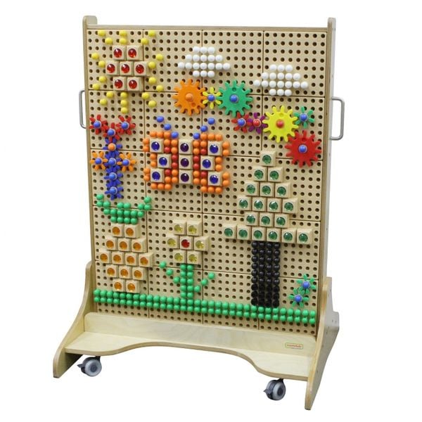 MASTERKIDZ Drewniana Tablica STEM Wolnostojąca zdjęcie 11