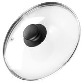 Pokrywka Szklana Pokrywa do Garnka Garnków Patelni Uniwersalna Gałka 20 cm