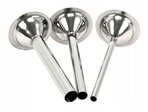 Zestaw LEJKÓW Maszynki nr 32 do Nadziewania Kiełbasy LEJKI 3x Lejek na Arena.pl