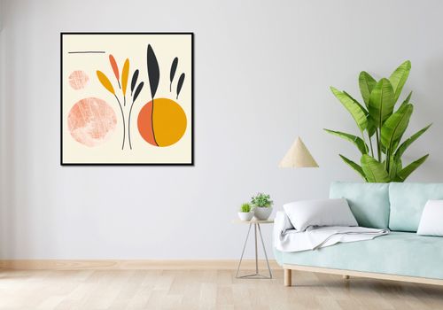 Plakat 100x100cm Słoneczne Refleksy na Arena.pl