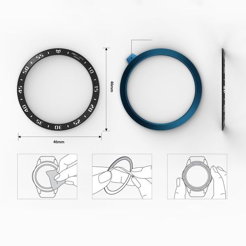 RINGKE BEZEL STYLING GALAXY WATCH 46MM STAINLESS SILVER na Arena.pl