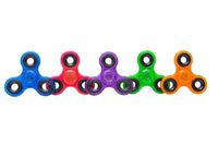 Fidget spinner brokatowy 7,5 cm różne kolory