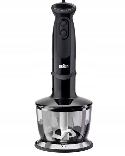 Blender ręczny Braun MQ5237 Rozdrabniacz Trzepaczka nasadka do puree czarny na Arena.pl