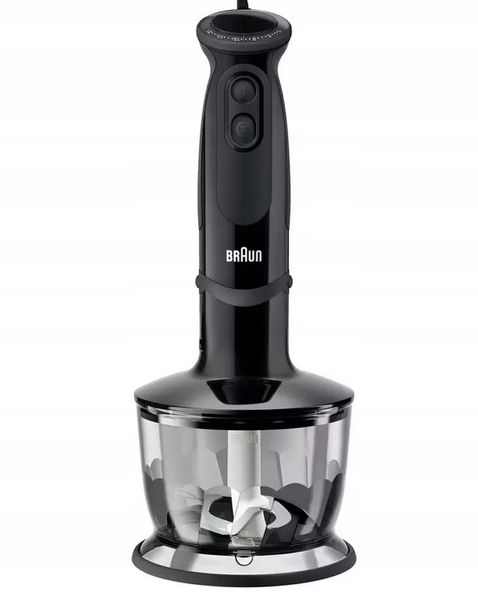 Blender ręczny Braun MQ5237 Rozdrabniacz Trzepaczka nasadka do puree czarny zdjęcie 6