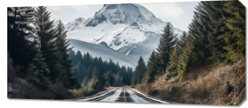 Obraz 90x40cm Odważna Podróż zdjęcie 1