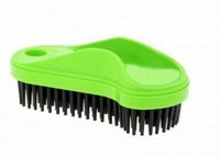 SZCZOTKA GUMOWA DO USUWANIA SIERŚCI 14 CM