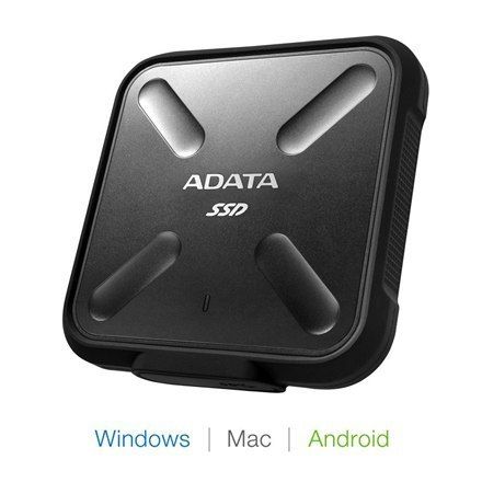 ADATA External SSD SD700 512 GB, USB 3.1, Black na Arena.pl