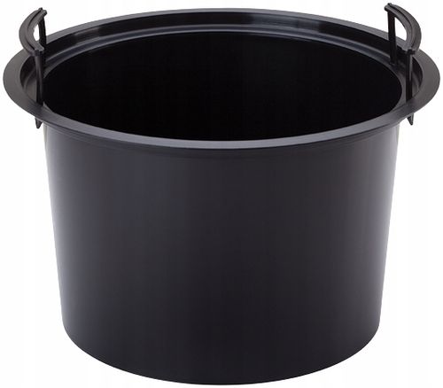 Doniczka osłonka okrągła Satina 30 z wkładem | Biały na Arena.pl