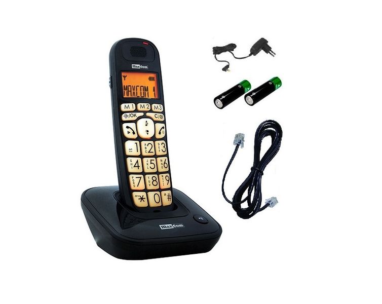 Maxcom Mc6800 - Bezprzewodowy Telefon Stacjonarny zdjęcie 1