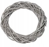 WIANEK WIKLINOWY 50CM SZARY WIKLINA GRUBY