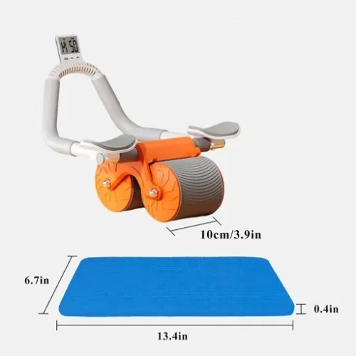 Koło ROLLER Do Ćwiczeń MIĘŚNI BRZUCHA Kółko ABS na Arena.pl