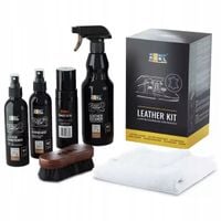 ADBL LEATHER KIT ZESTAW DO CZYSZCZENIA SKÓRY 6 PRODUKTÓW CZYŚCI ZABEZPIECZA