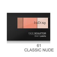 IsaDora Face Sculptor 3-in-1 palette numery - 61