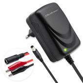 Qoltec Prostownik ładowarka do akumulatorów 6/12V 0,5A AGM GEL