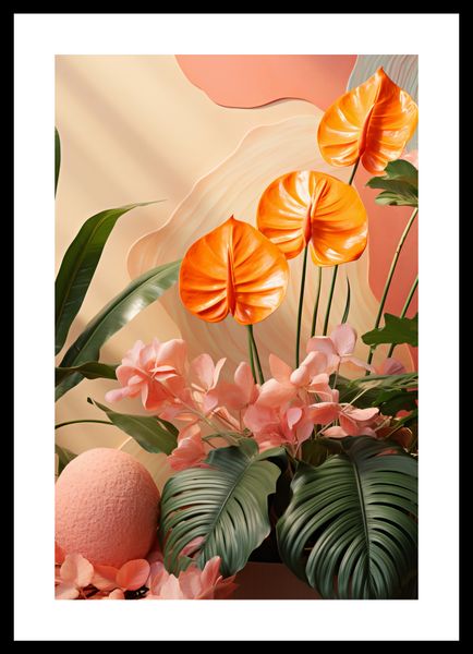 Plakat 30x45cm Pomarańczowy Raj zdjęcie 3