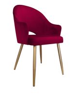 Krzesło Velvet noga złota MG31